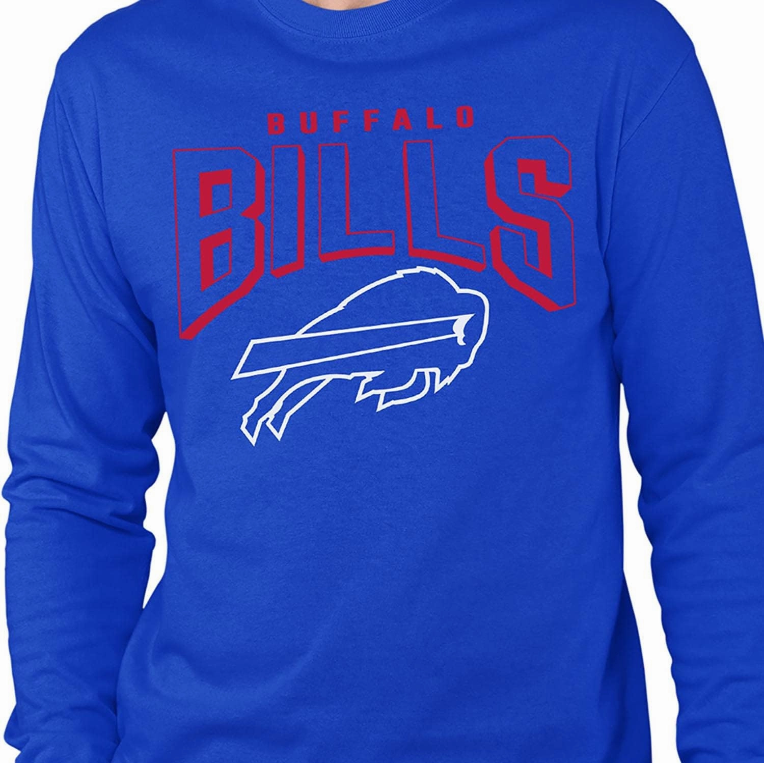 NFL Junk Food Bold Logo Long Sleeve T-Shirt