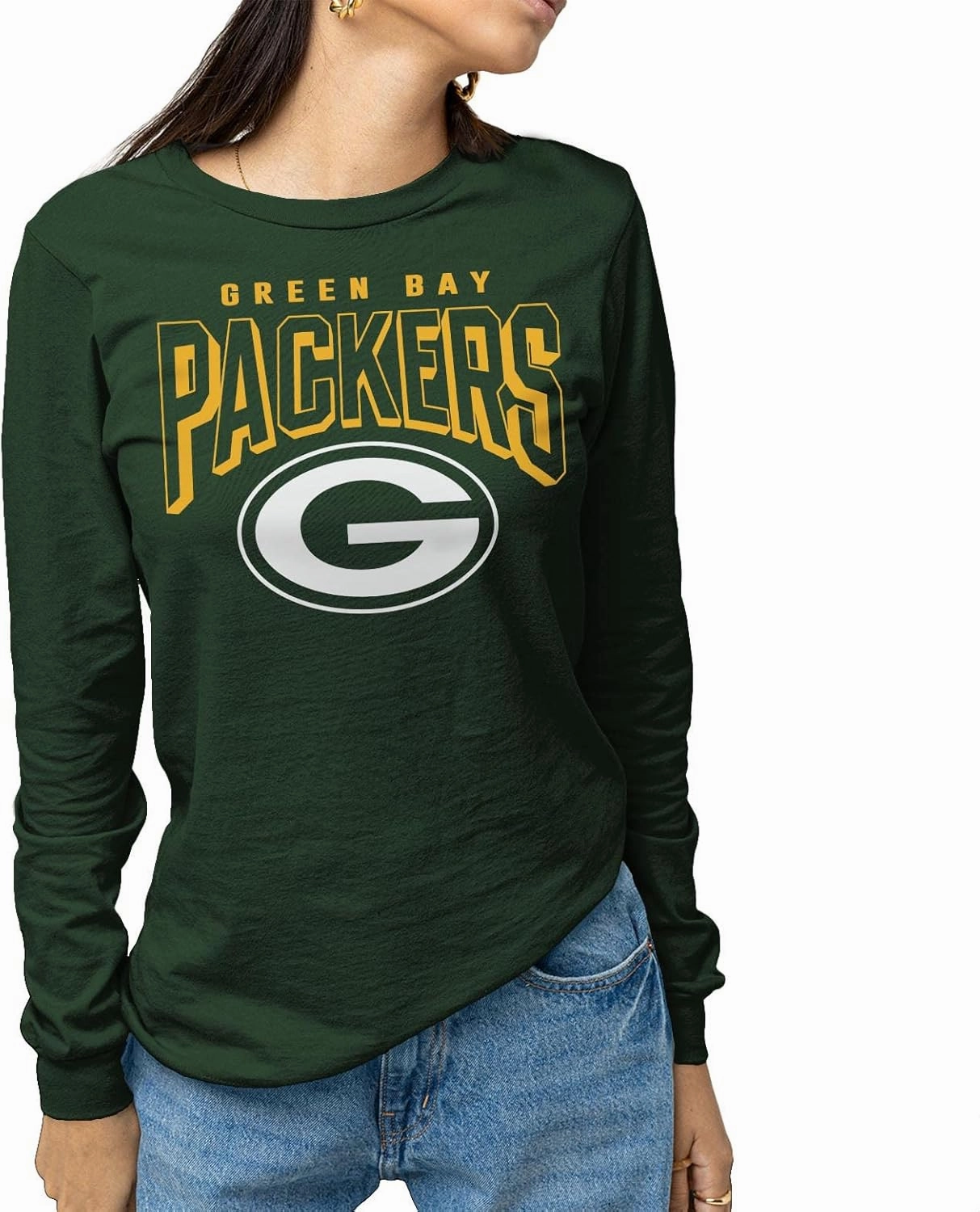 NFL Junk Food Bold Logo Long Sleeve T-Shirt