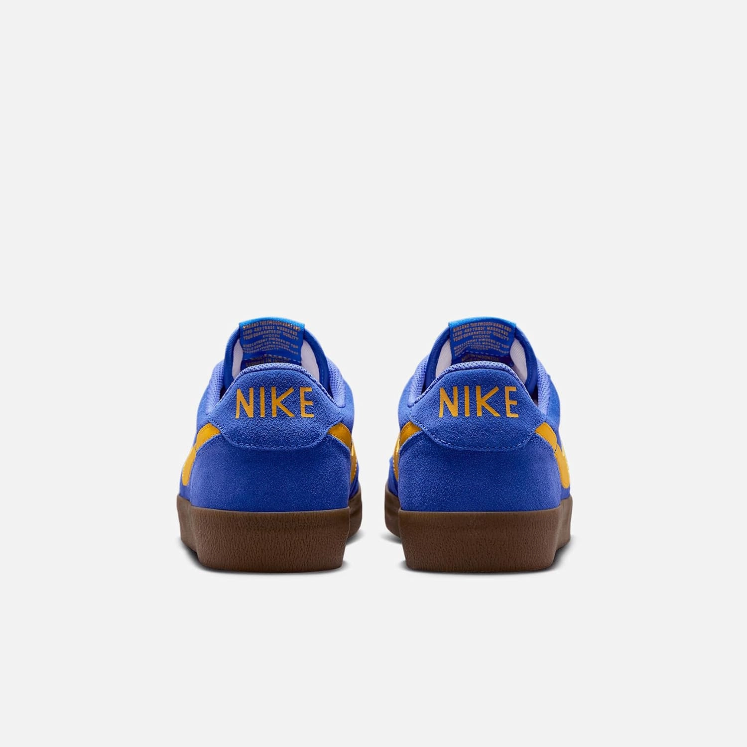 Nike Killshot 2 Men's Shoes (FQ8903-402, Racer Blue/Gum Medium Brown/Hyper Pink/University Gold)