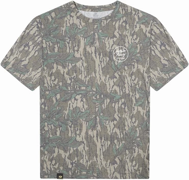Nuthin Fancy CO Graphic Logo Tee, Classic T-Shirt with Bold Back Logo Design