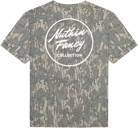 Nuthin Fancy CO Graphic Logo Tee, Classic T-Shirt with Bold Back Logo Design