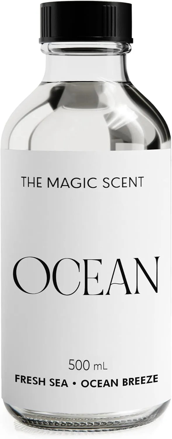 Ocean Oils for Diffuser - HVAC, Cold-Air, & Ultrasonic Diffuser Oil Inspired by Bali Resorts - Essential Oils for Diffusers Aromatherapy (500 ml)