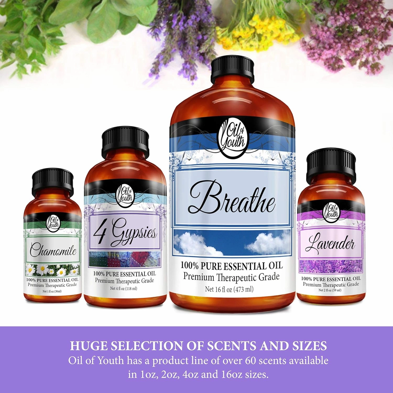 Oil of Youth Essential Oils Rose Essential Oil, 8 Fluid Ounces – Pure Aromatherapy Grade