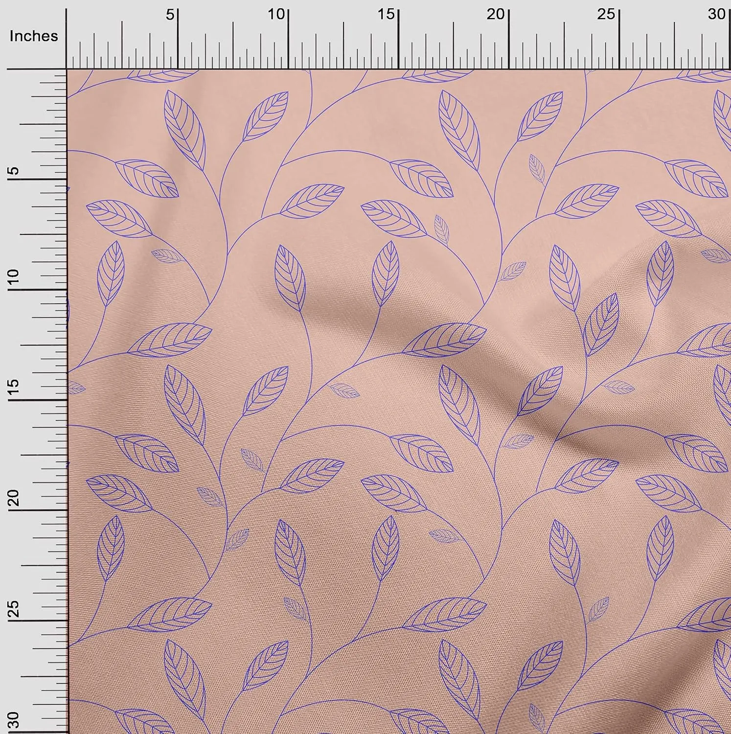 oneOone Cotton Jersey Peach Fabric Block Sewing Craft Projects Fabric Prints by Yard 58 Inch Wide-SC