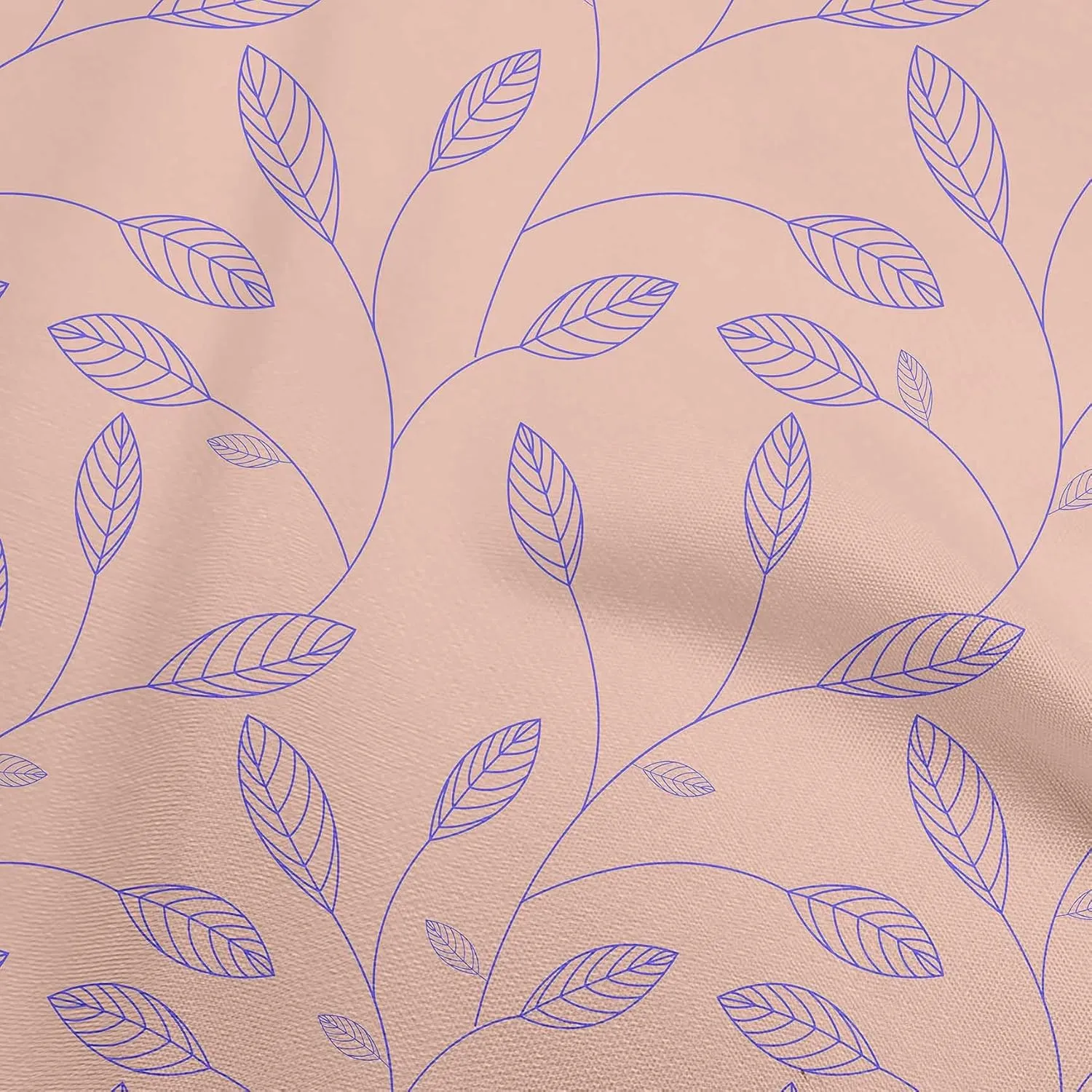 oneOone Cotton Jersey Peach Fabric Block Sewing Craft Projects Fabric Prints by Yard 58 Inch Wide-SC