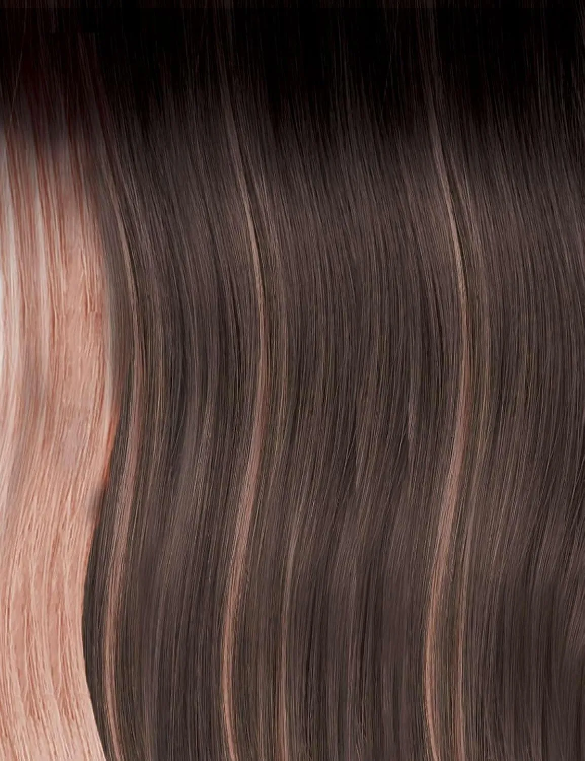 Outre Lace Front Wig - Perfect Hair Line 13X6 - Kihara (DRFF4/ROSE BROWN)