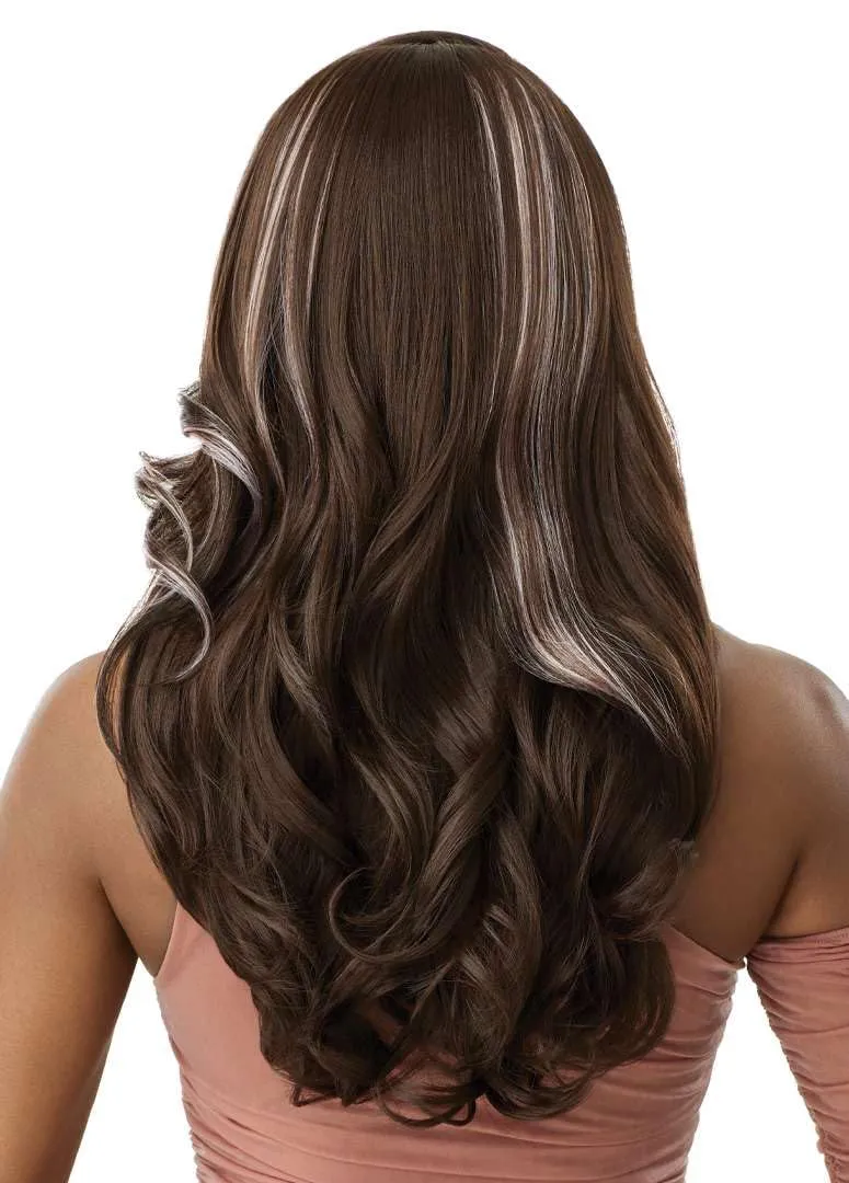 Outre Lace Front Wig - Perfect Hair Line 13X6 - Kihara (DRFF4/ROSE BROWN)