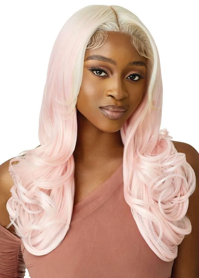 Outre Lace Front Wig - Perfect Hair Line 13X6 - Kihara (DRFF4/ROSE BROWN)