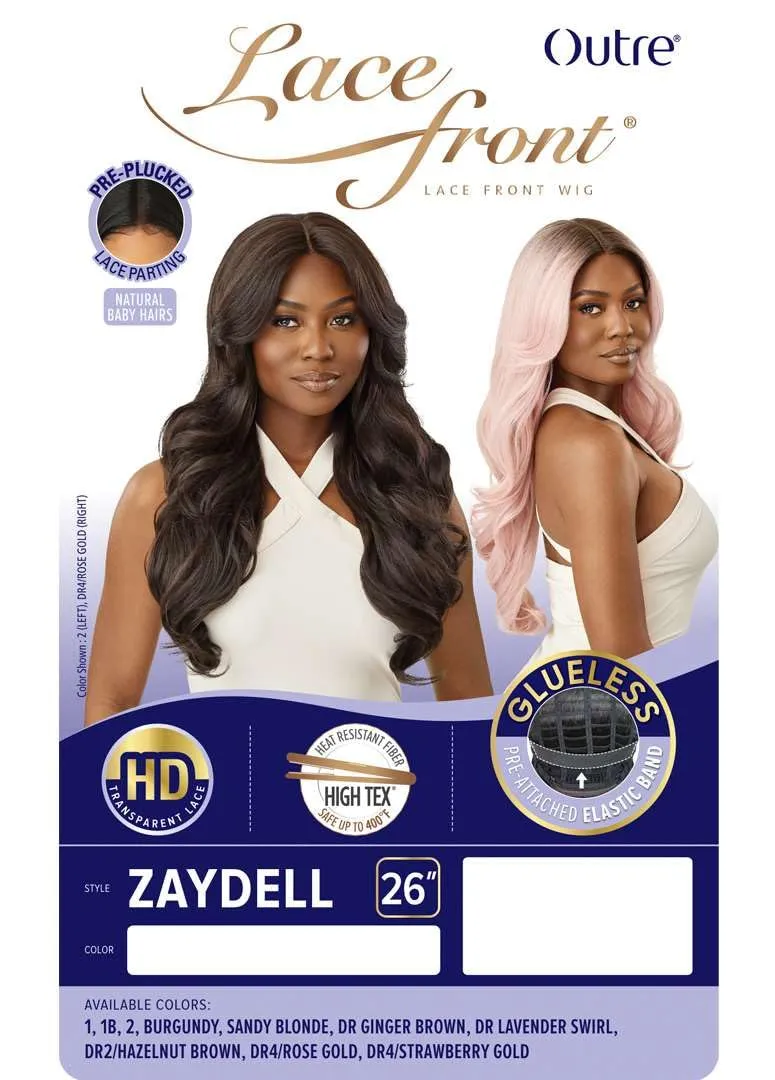 Outre Lace Front Wig - Zaydell (DR4/ROSE GOLD)