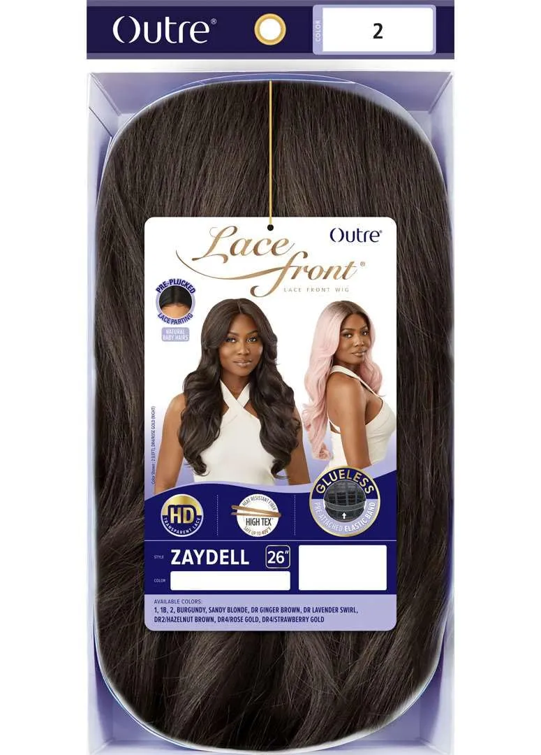 Outre Lace Front Wig - Zaydell (DR4/ROSE GOLD)