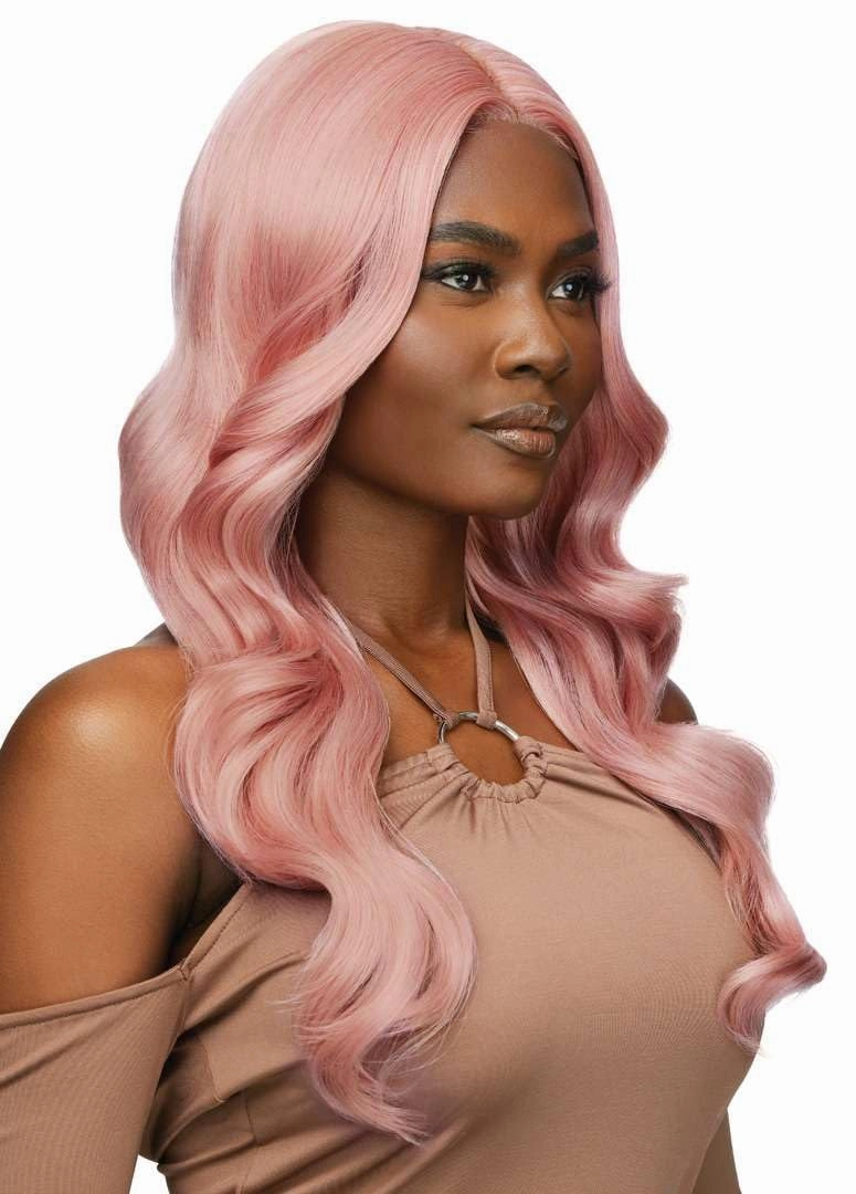 Outre Lace Front Wig - Color Bomb - Alecia (PEACH GOLD)