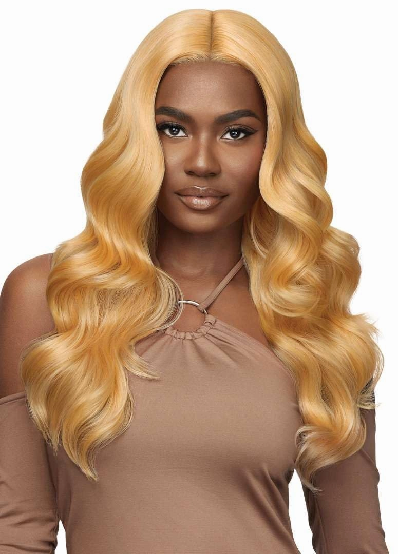 Outre Lace Front Wig - Color Bomb - Alecia (PEACH GOLD)