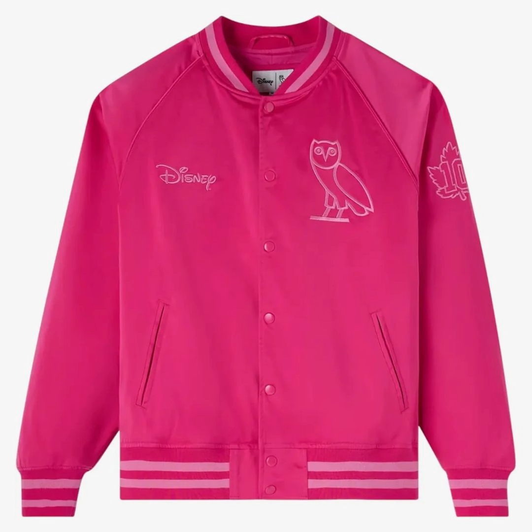 Ovo X Disney Valentine's Satin Jacket Fuchsia