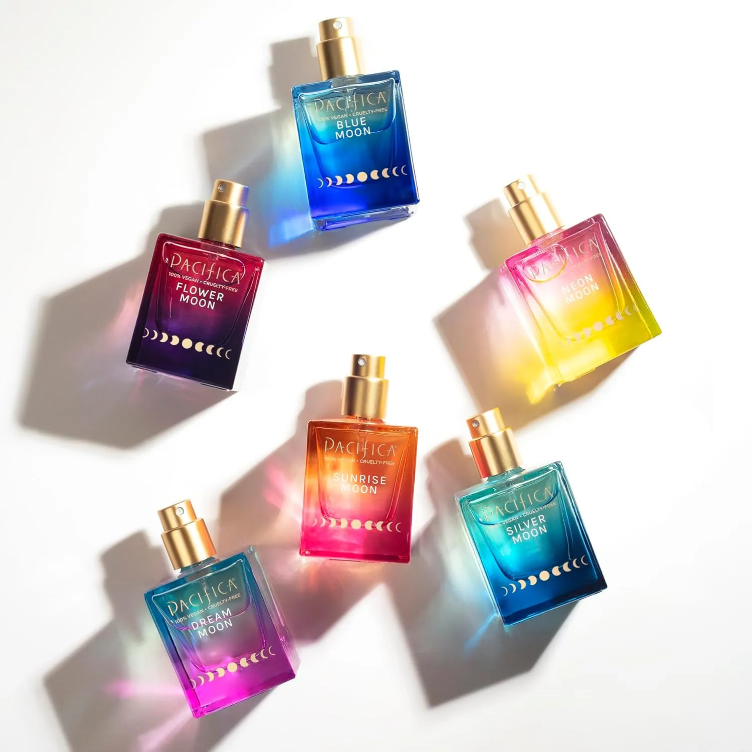Pacifica Beauty | Sunrise Moon Spray Perfume | Peach, Cardamom, Madarin Notes | Natural   Essential Oils | Clean Fragrance | Vegan   Cruelty Free | Gifts for Her, 1 Fl Oz (Pack of 1)