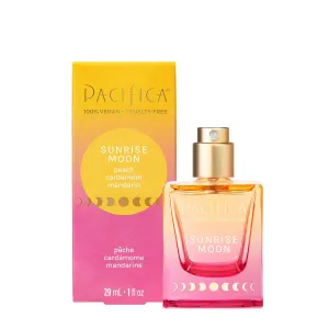 Pacifica Beauty | Sunrise Moon Spray Perfume | Peach, Cardamom, Madarin Notes | Natural   Essential Oils | Clean Fragrance | Vegan   Cruelty Free | Gifts for Her, 1 Fl Oz (Pack of 1)