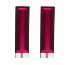 Pack of 2 Maybelline New York Color Sensational Creamy Matte Lipstick, Faint For Fuchsia 675