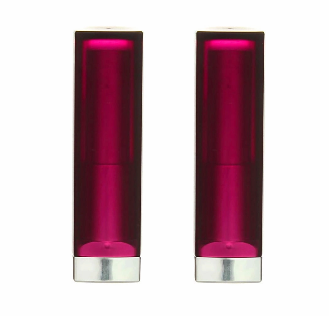 Pack of 2 Maybelline New York Color Sensational Creamy Matte Lipstick, Faint For Fuchsia 675