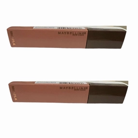 Pack of 2 Maybelline New York SuperStay Matte Ink Liquid Lipstick, Chai Genius # 255