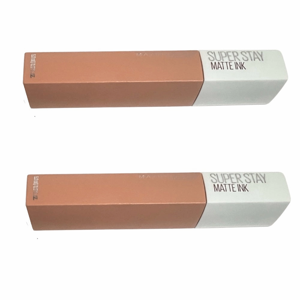 Pack of 2 Maybelline New York SuperStay Matte Ink Liquid Lipstick, Driver # 55
