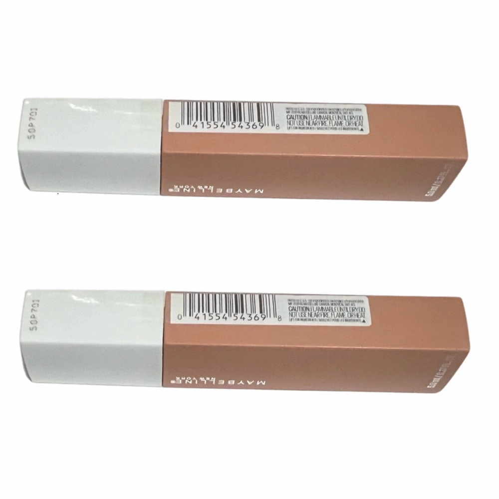 Pack of 2 Maybelline New York SuperStay Matte Ink Liquid Lipstick, Driver # 55
