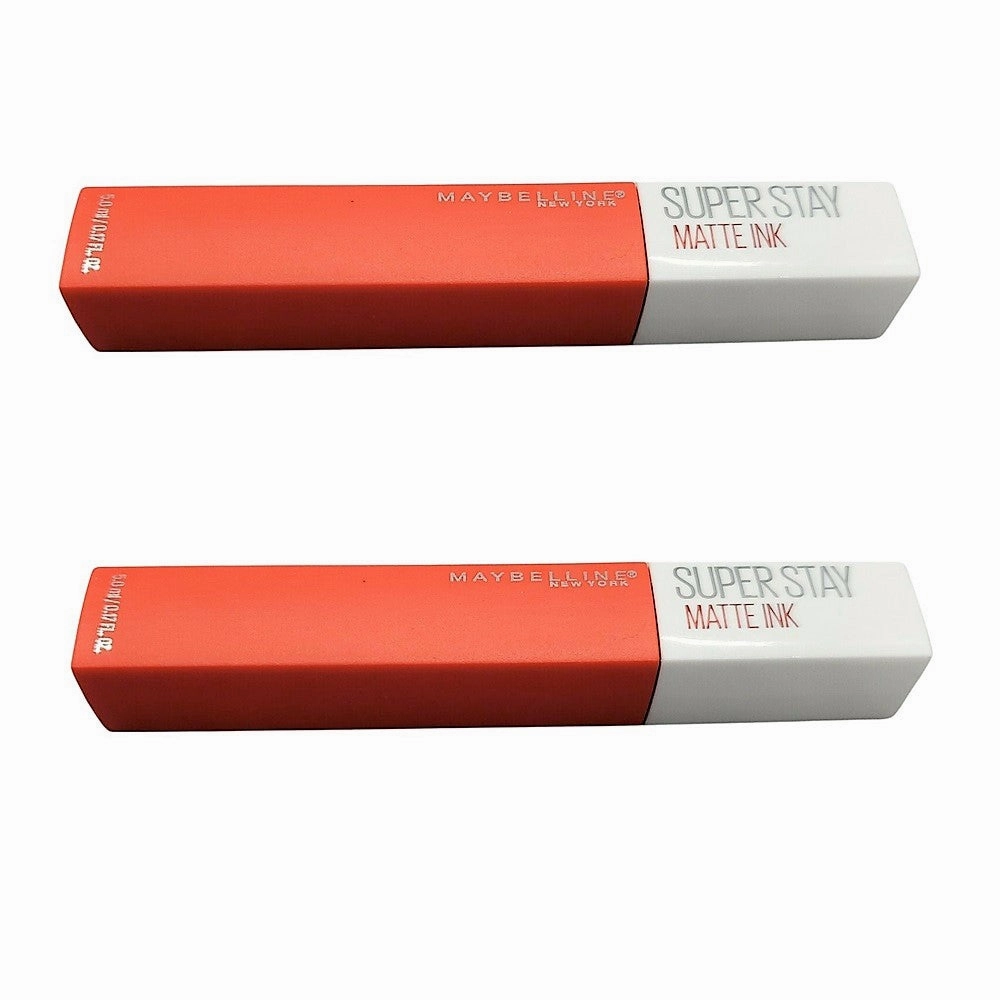 Pack of 2 Maybelline New York SuperStay Matte Ink Liquid Lipstick, Heroine # 25