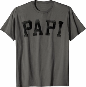 Papi - Classic Bold Font Birthday Papi T-Shirt