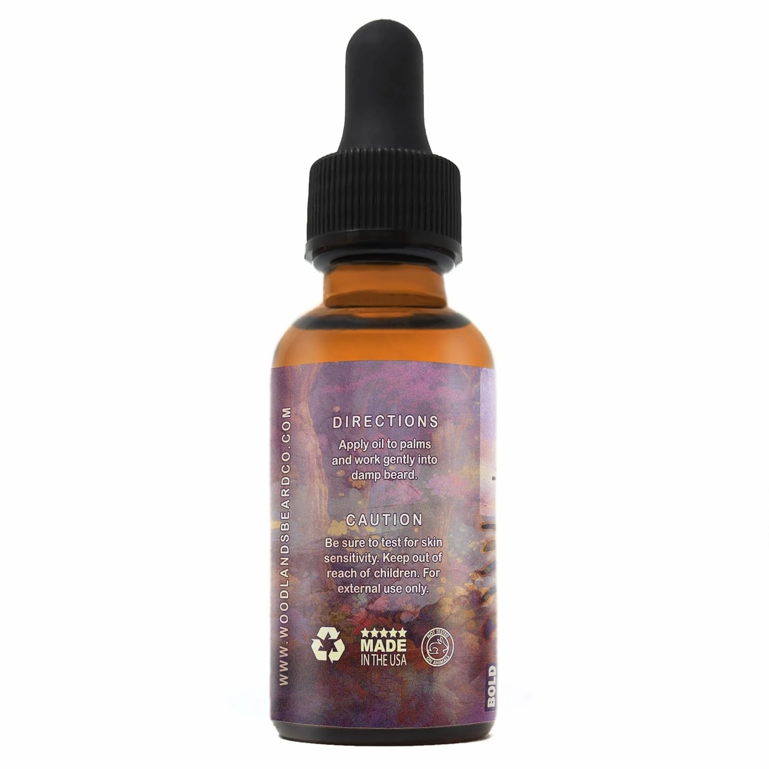 Patchouli Beard Oil – A Strong Bold Patchouli Scent (2 oz.)
