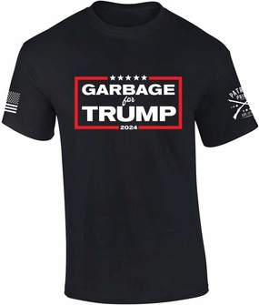 Patriot Pride Men's Funny Garbage for Trump Short Sleeve T-Shirt