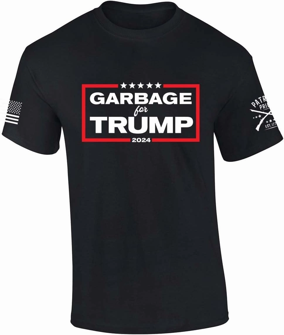 Patriot Pride Men's Funny Garbage for Trump Short Sleeve T-Shirt