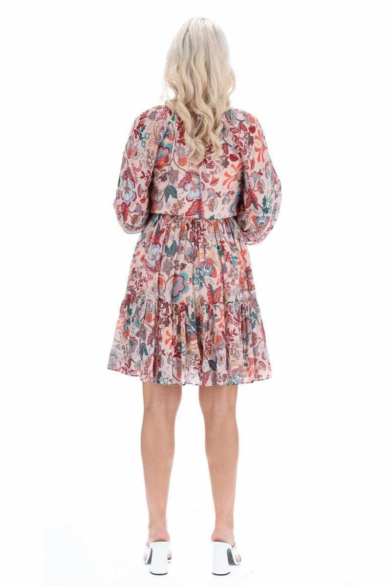 Pheobe Mini Dress Peach