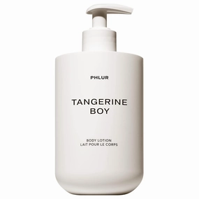 PHLUR Tangerine Boy Body Lotion - Moisturizes & Replenishes Dry Skin - Spicy Citrus Body Lotion with Lemon, Ginger, Tangerine, Jasmine & Black Pepper (16 Fl Oz)