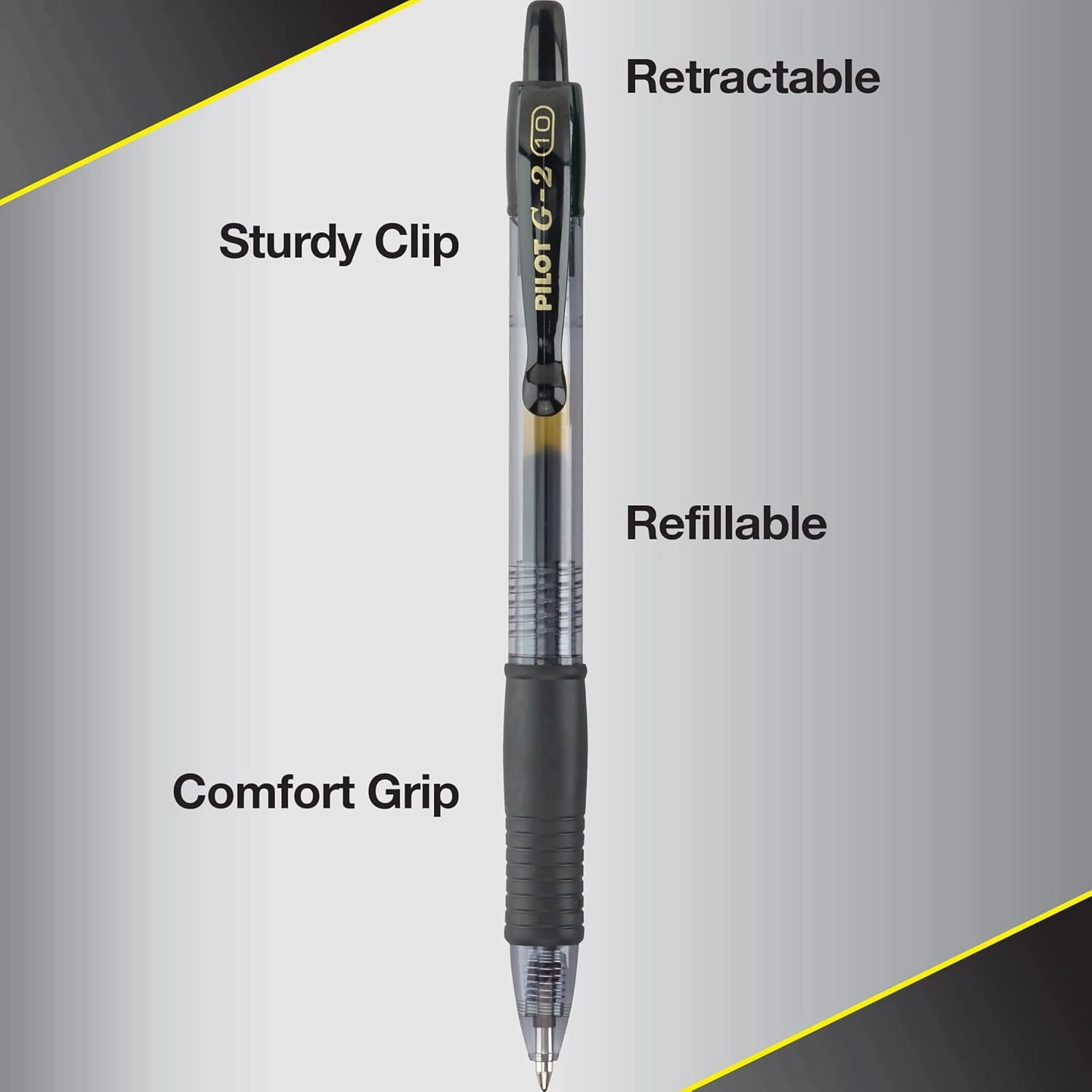 Pilot, G2 Premium Gel Roller Pens, Bold Point 1 mm, Pack of 14, Navy