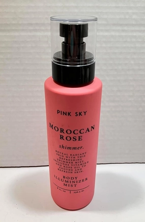 Pink Sky Moroccan Rose Shimmer Body Illuminizer Mist 8oz