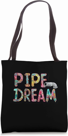 Pipe Dream Emblem for a Creative and Bold Look Tote Bag
