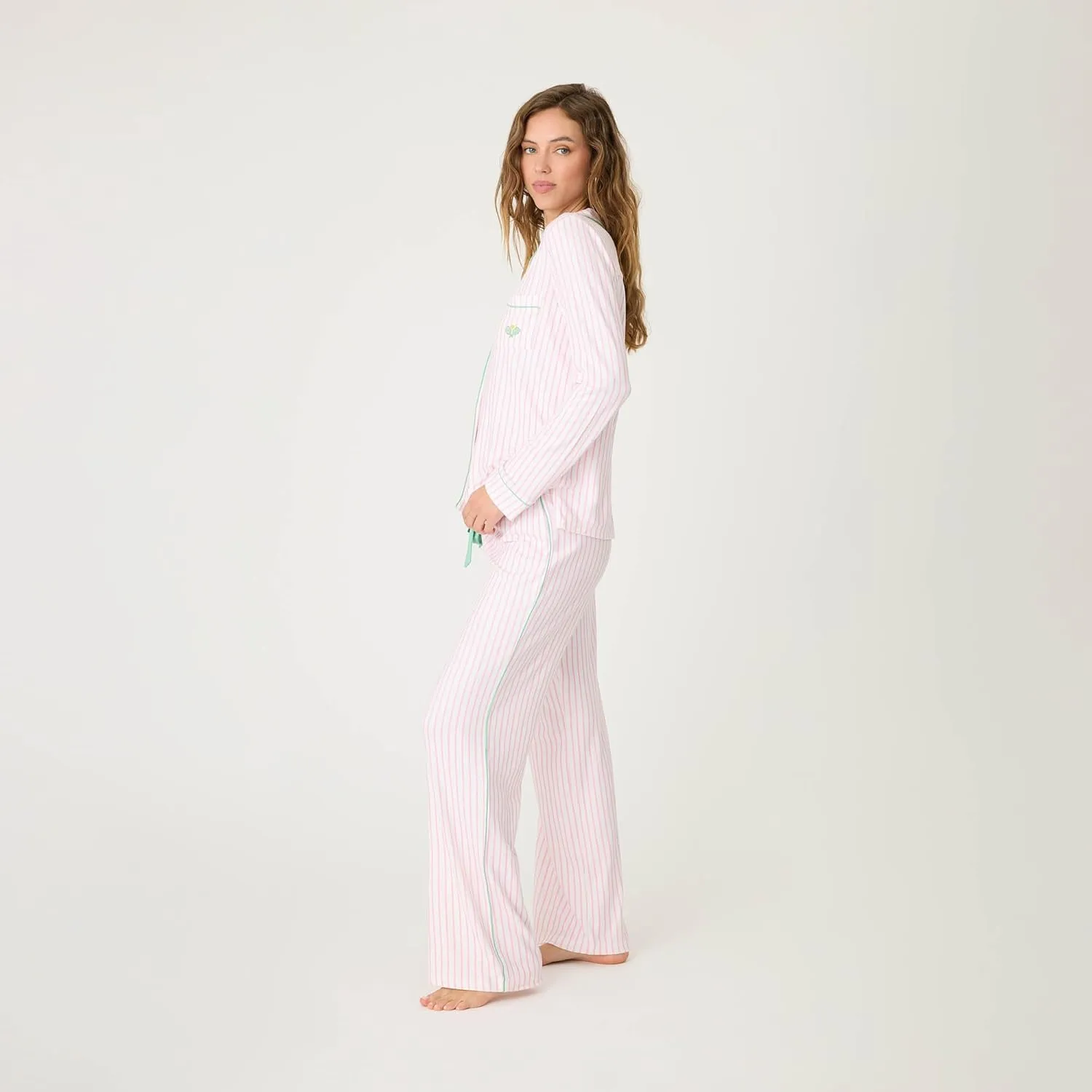 P.J. Salvage Women's Happiest on The Court Pj Set