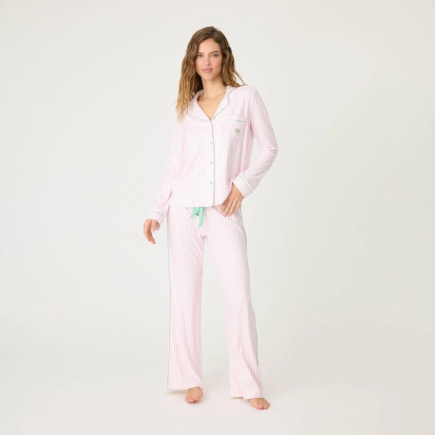 P.J. Salvage Women's Happiest on The Court Pj Set