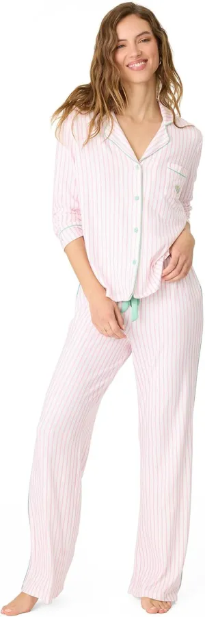 P.J. Salvage Women's Happiest on The Court Pj Set