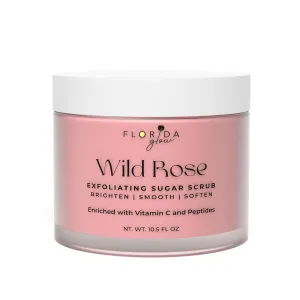 Polypeptide Sugar Scrub for Women - Exfoliating Body Sugar Scrub with Peptides & Vitamin C for Smooth, Radiant Skin - 10.5 oz