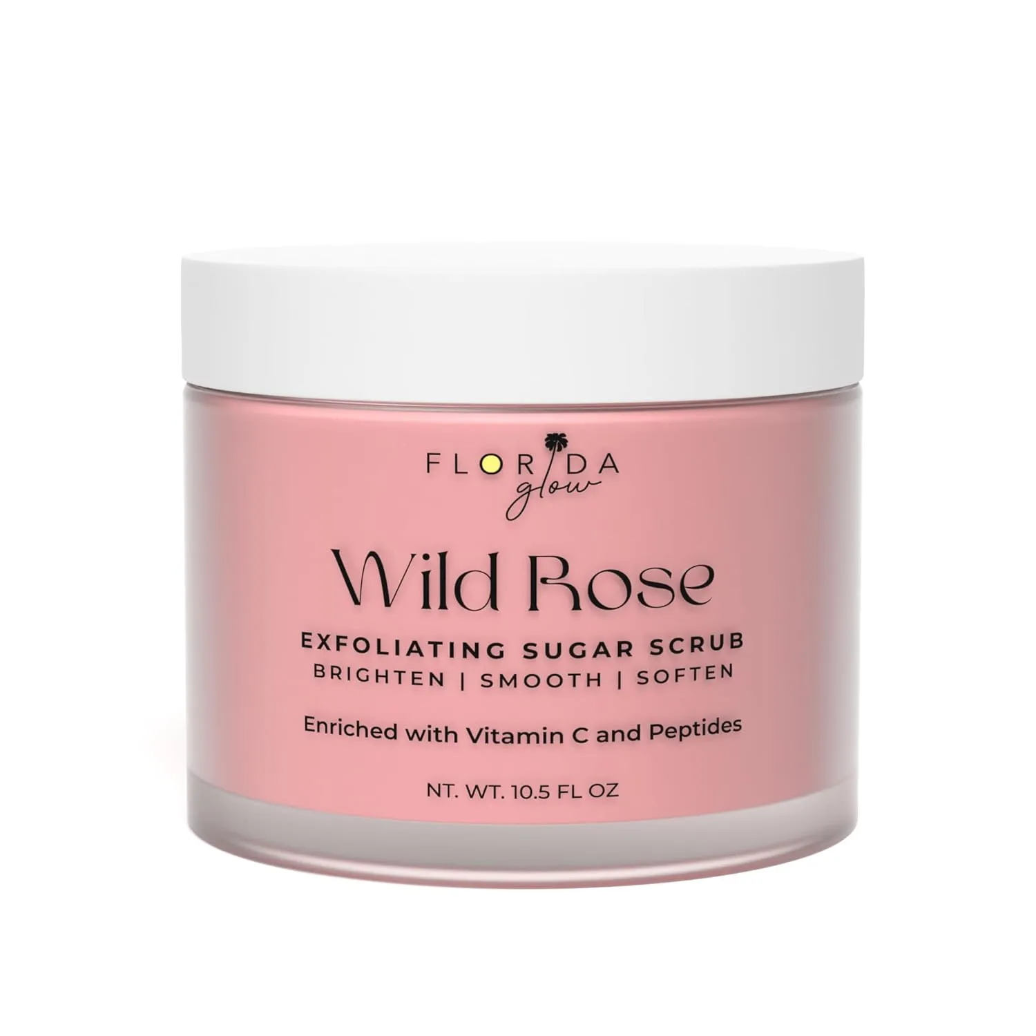 Polypeptide Sugar Scrub for Women - Exfoliating Body Sugar Scrub with Peptides & Vitamin C for Smooth, Radiant Skin - 10.5 oz
