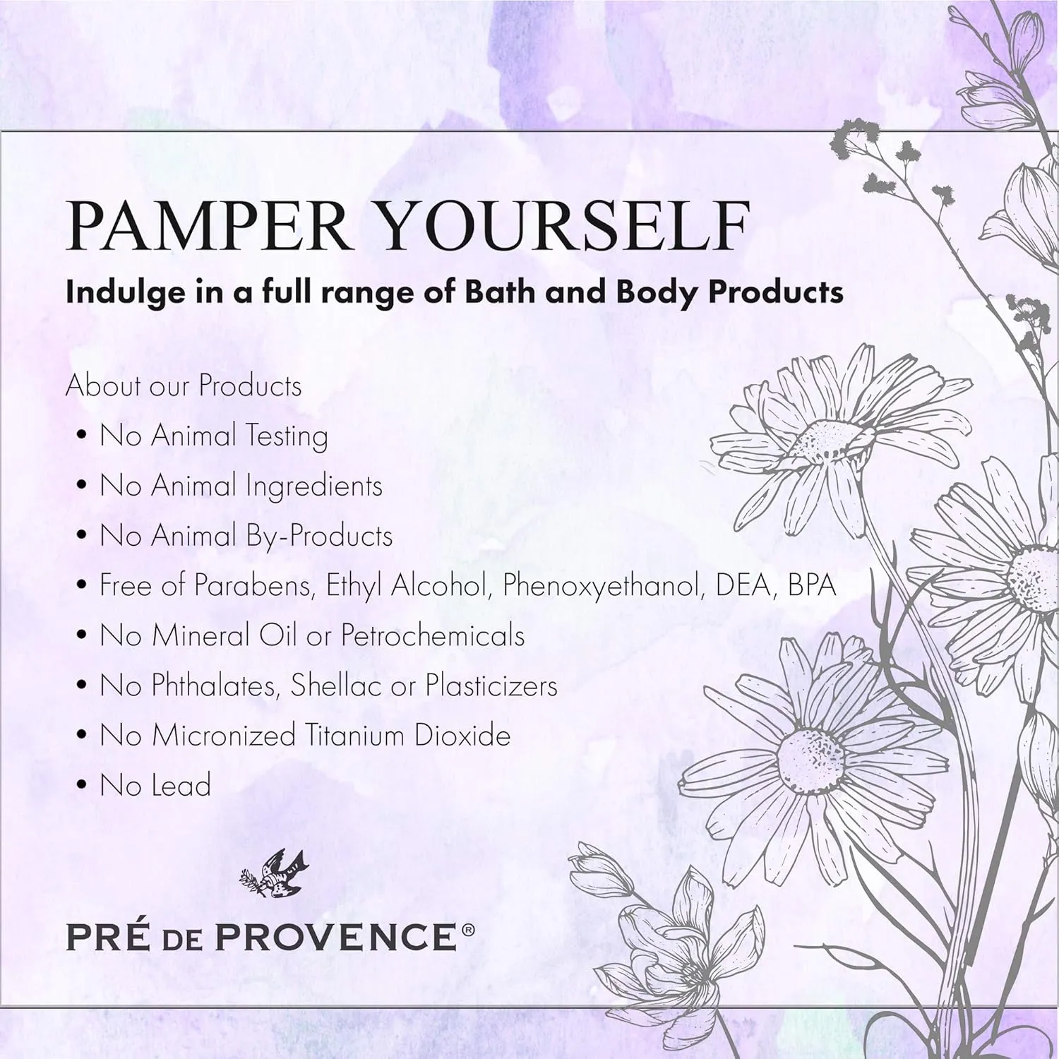 Pre de Provence Versatile, Radiant, Massage Dry Body Oil - Rose De Mai, 1.0 Fl Oz