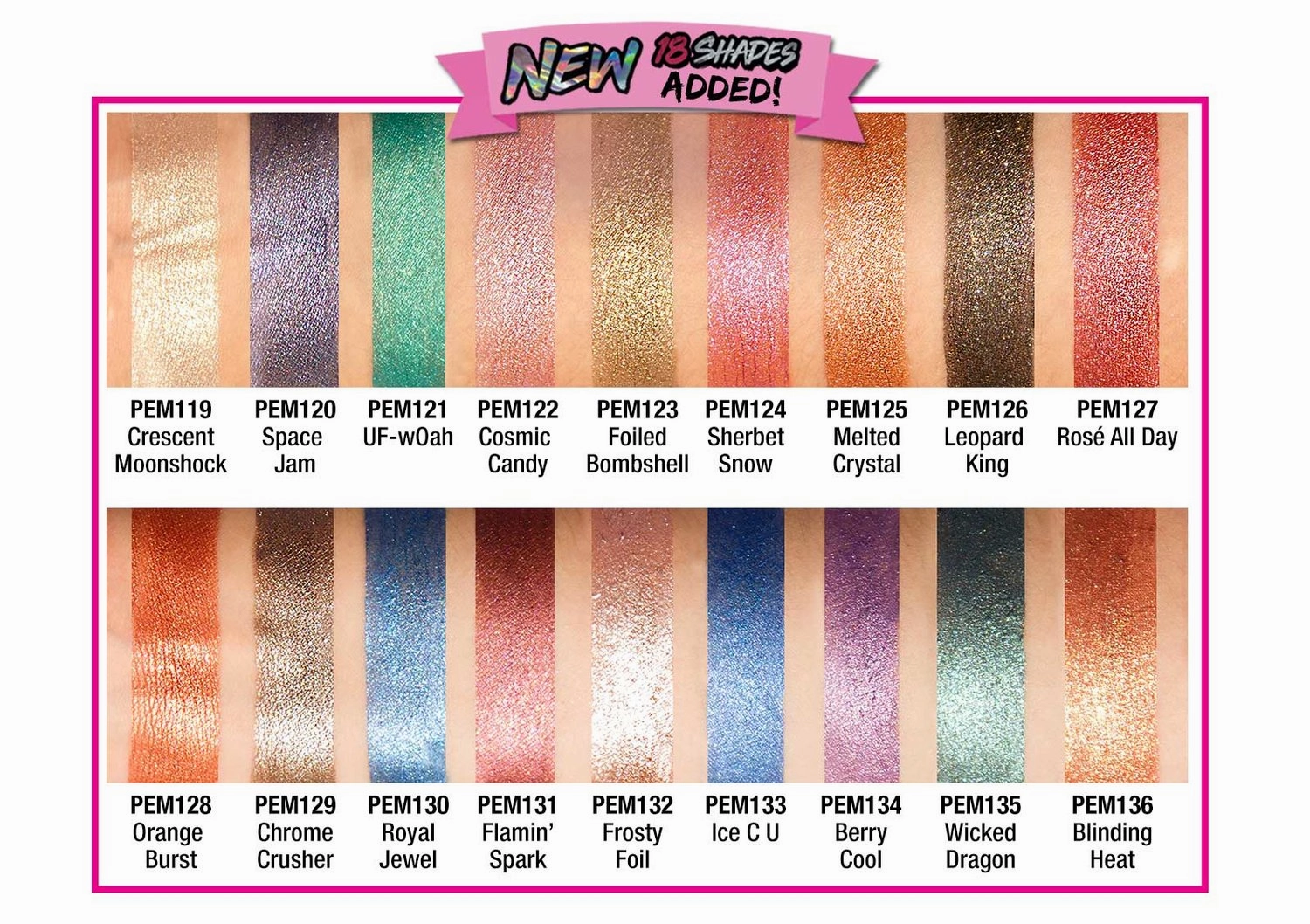 Pris-Metal Chrome Eye Mousse