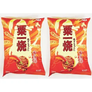 Puffcorn(Hot),Spicy Asian Rice Snacks, 2.82 Oz,Pack of 2