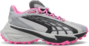 PUMA - Womens Spirex Sporty Shoes, Color Cool Mid Gray/Cool Dark Gray/Poison Pink, Size: 6 M US