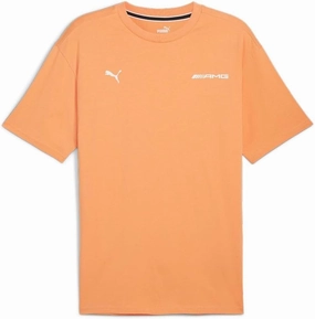 PUMA Men's Standard Mercedes AMG-Petronas Formula 1 Graphic T-Shirt, Bright Melon Ah24, XX-Large