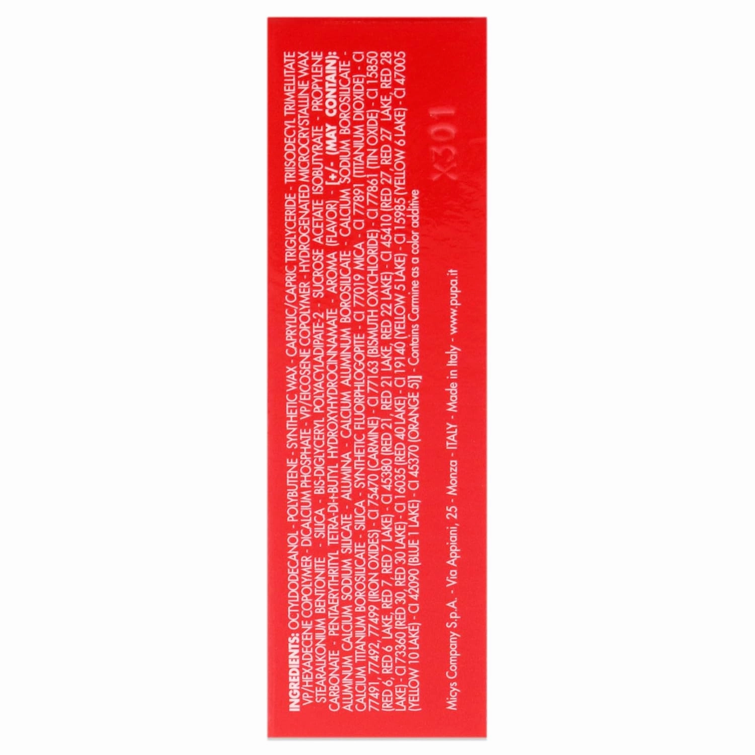 Pupa Milano Miss Milano Starlight Ultra-Shiny Lipstick - Semi-Transparent Color And Micro Pearls - Balmy Texture -Radiance - Blends Gently On Lips - 700 Charming Charlotte - 0.88 Oz