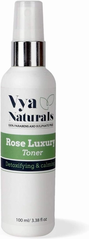 pure rose water facial toner- 100% natural rose 100ml