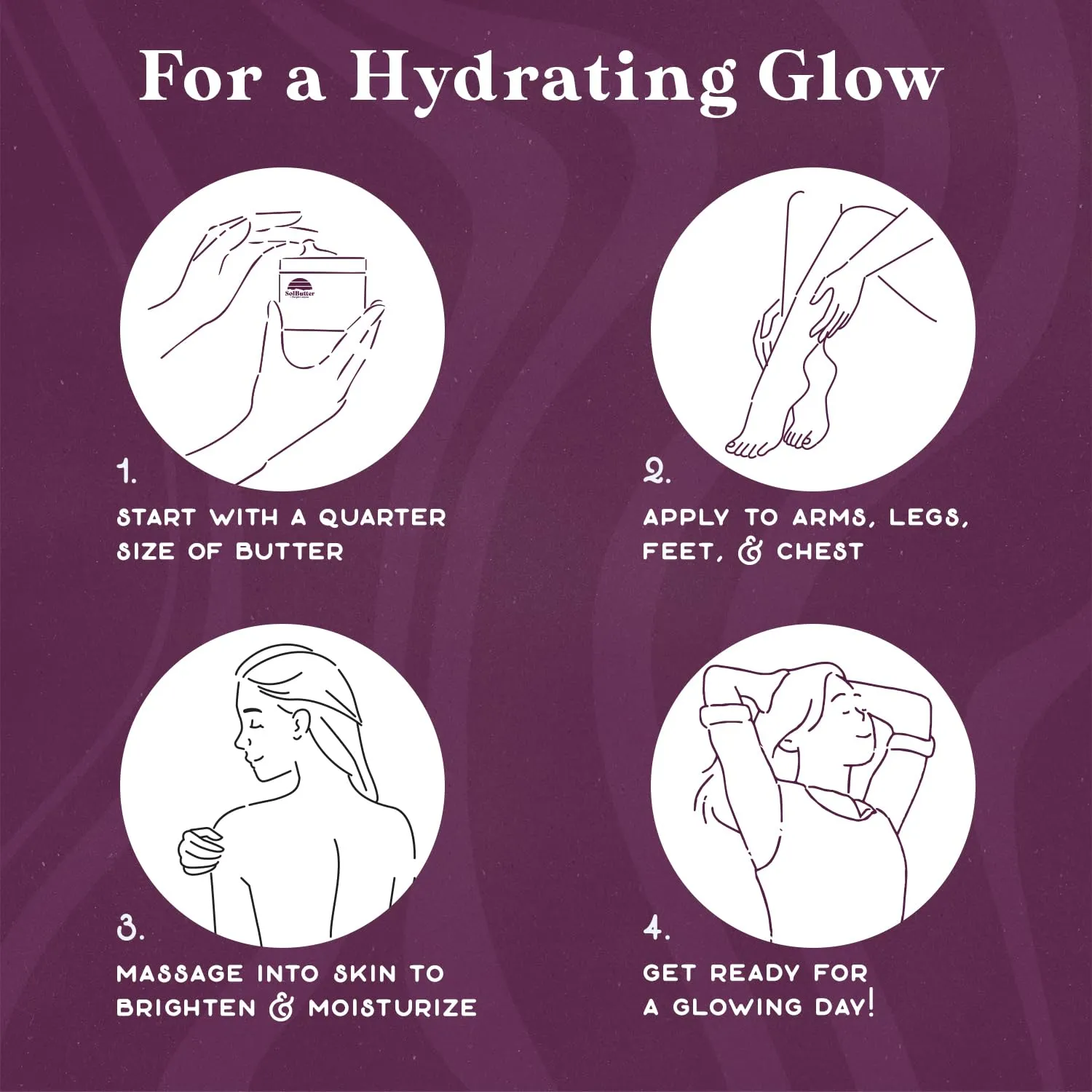 PURPLE CANYON Goat Milk Whipped Body Butter 8oz | Lavender Rose Body Lotion Infused with Jojoba Oil and Aloe Vera| Glowing Skin Natural Lotion for Luxury Self-Care