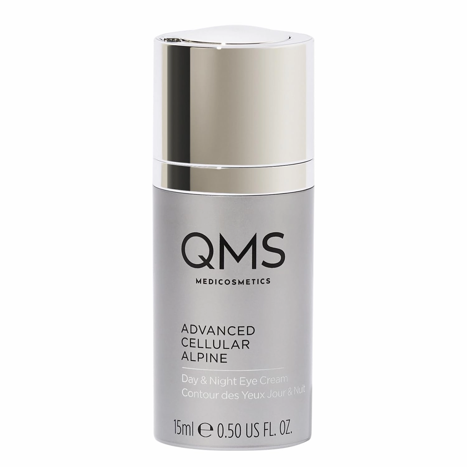 QMS Medicosmetics Advanced Cellular Alpine Day   Night Eye Cream – For Dark Circles   Puffiness, Reduces Fine Lines, Wrinkles   Crow’s Feet – 0.5 oz