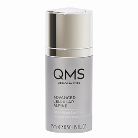 QMS Medicosmetics Advanced Cellular Alpine Day   Night Eye Cream – For Dark Circles   Puffiness, Reduces Fine Lines, Wrinkles   Crow’s Feet – 0.5 oz