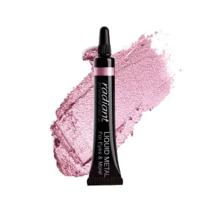 Radiant Professional Liquid Metal Eyeshadow For Eyes & Lips, Waterproof Liquid Shadow for Intense Color & Long Lasting Effect, Fast Drying Smudge Proof Metallic Pigment, 0.23 ounces (14)